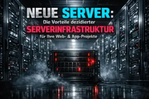 Neue Server: Die Vorteile Dezidierter Serverinfrastrukur Für Ihre Web- &Amp;Amp; App-Projekte